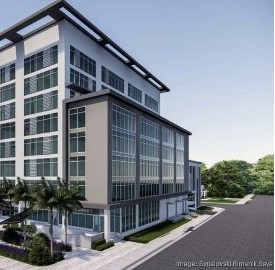 Rendering of Proposed Office Condo at 400 W. Hallandale Beach Blvd. 275x270
